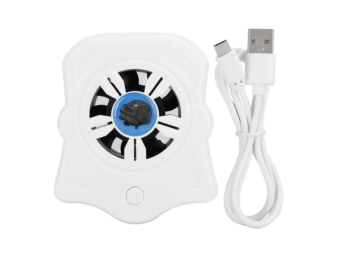 Enfriador De Teléfono (enfriamiento De Aire Frío, Asistente De Juegos Móviles) Blanco