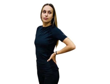 Camiseta de Mujer para Fitness UMBRO Poly Azul (M)