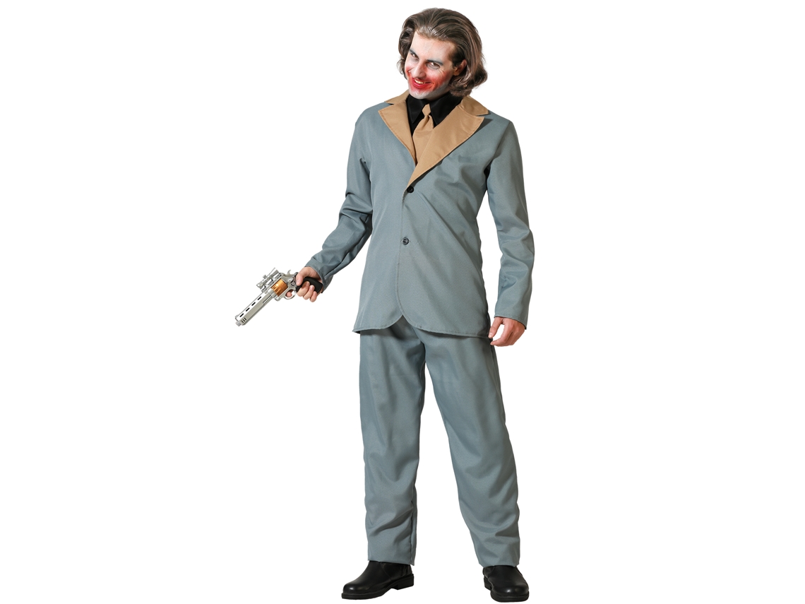 Disfraz De Payaso Halloween Cinturón Con Corbata Hombre Adulto XXL ATOSA