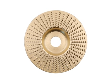 Disco de tallado de madera de 4 pulgadas para amoladora angular con cenador de 5/8 pulgadas, disco moldeador de madera, muela angular, herramienta ...