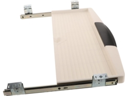 Bandeja Deslizante Para Teclado Debajo Del Escritorio, Soporte Para Teclado De Abs Y Práctico Organizador De Escritorio.