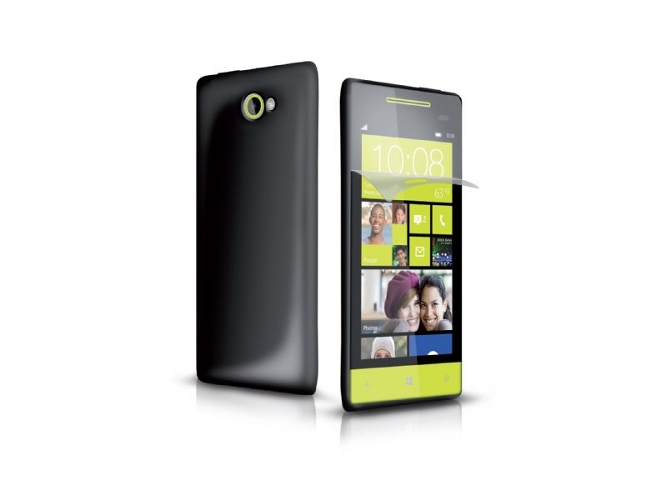 Carcasa y protector de pantalla SBS Aero HTC 8S Negro