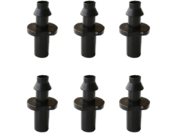 50 Unidades De Conector Manguera Riego Jardín Con Gancho Simple