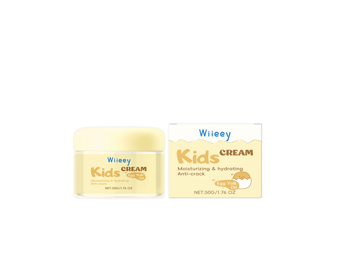 Crema hidratante para bebés para una piel suave y protegida.