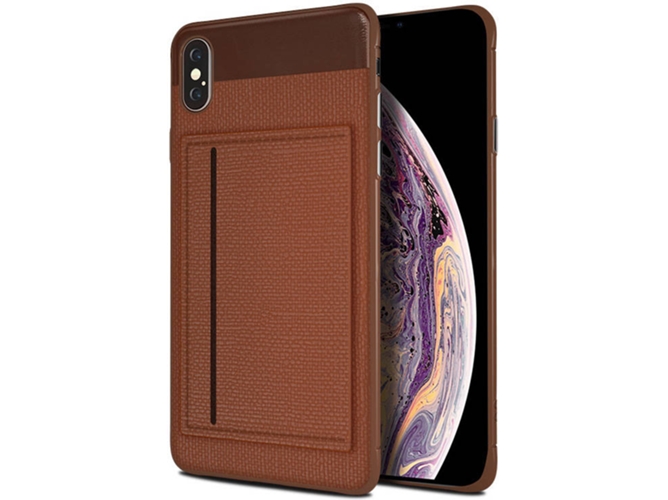 Funda iPhone XR WISETONY Jinuoshuma-90 Marrón