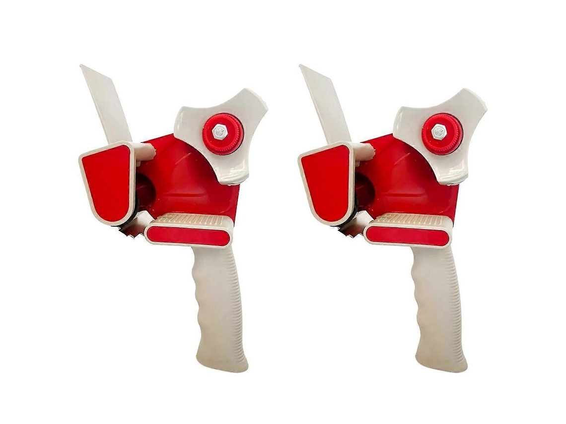 Juego de 2 pistolas dispensadoras de cinta adhesiva para embalaje, compatibles con rollos de 5 cm de ancho, ideales para embalaje GOKOCO.