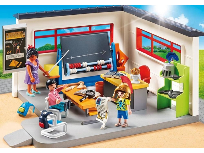 PLAYMOBIL City Life: Lección de historia - 9455 (Edad Mínima: 5 - 99 Piezas)