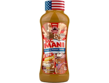 Proteína MAX PROTEIN Mc Mani Peanut Butter Mantequilla De Cacahuete (1000 Gr - Fuerte)
