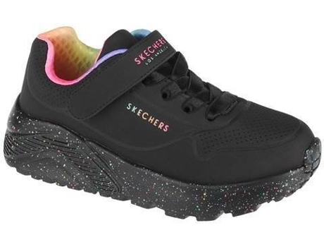 Botas SKECHERS Cuero Sintético Niños (27 - Negro)