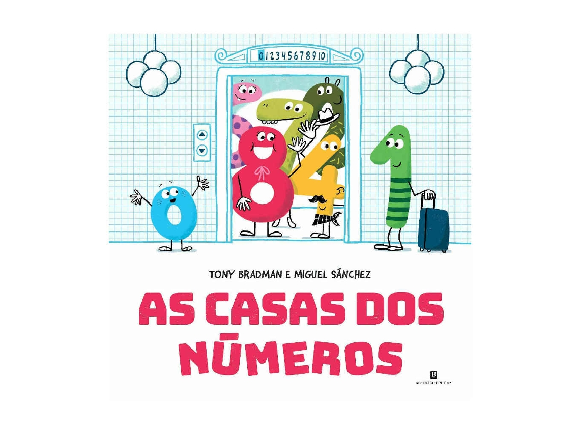 Libro As Casas dos Numeros de Tony Bradman e Miguel Sanchez (Portugués - Tapa Dura)