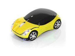 Ratón Óptico Inalámbrico Bluetooth Con Forma De Coche, 1600 Dpi, Para Mac/windows Pc/tablet, Juegos Y Oficina.