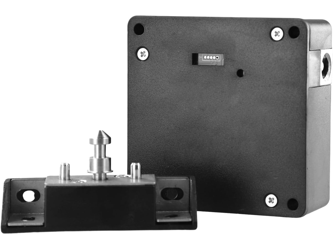 Cerradura Inteligente De Madera Whychstore, Seguridad, Fácil Instalación, Llave, Elegante