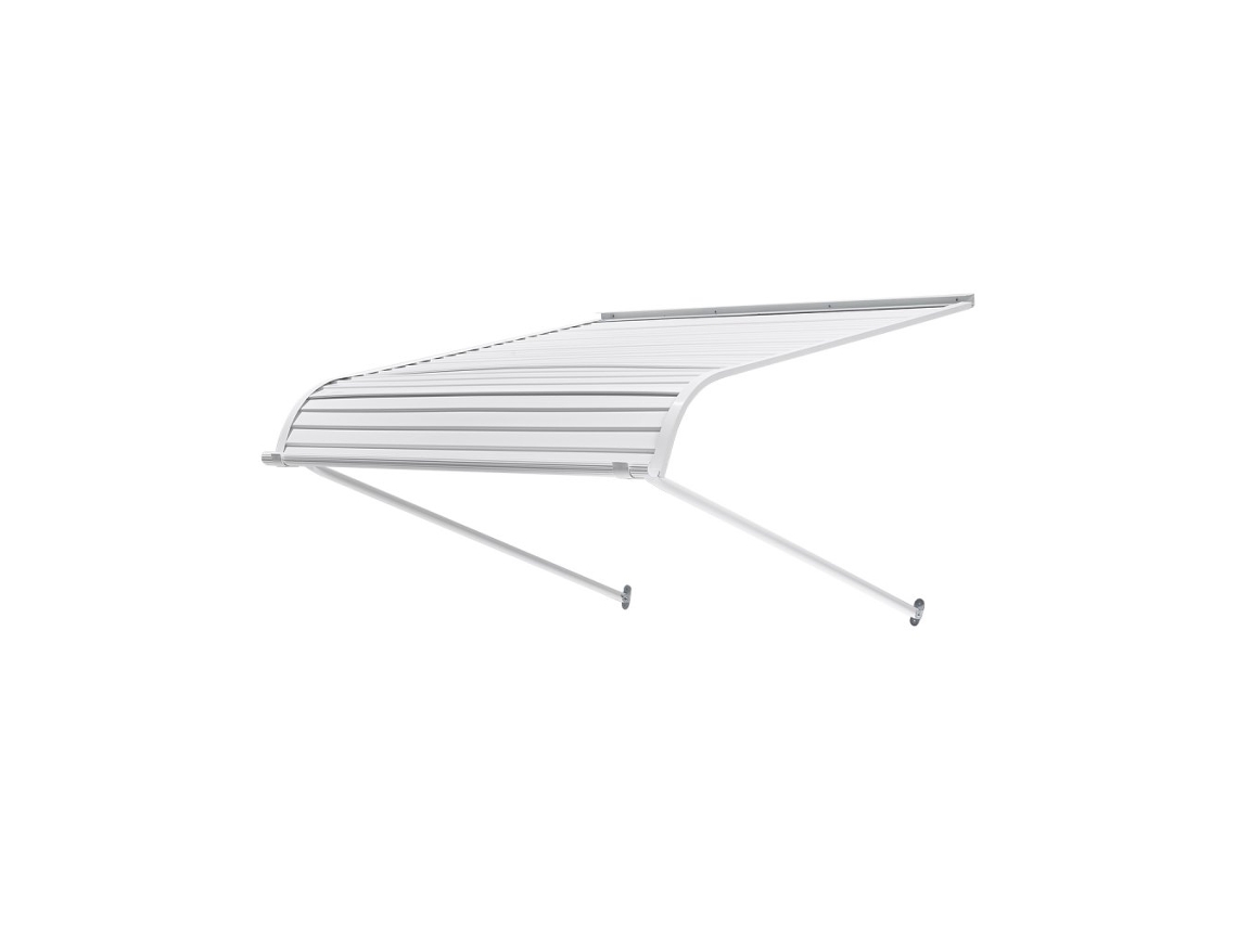 Conjunto de cubierta de entrada, marquesina y toldo fijo de aluminio duradero de Tekmaquinas