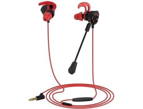 Auriculares con Cable HOCO M45 Promenade (In Ear - Micrófono - Rojo)