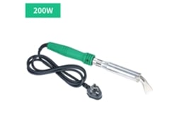 Soldador Eléctrico Industrial Portátil De 300w Com Cabo De Borracha, Temperatura Constante E Ponta Curva, Ferramenta De Solda Verde