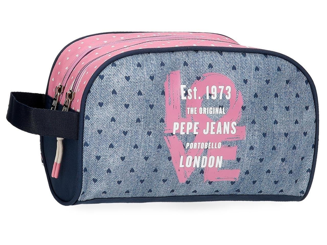 PEPE JEANS Neceser De Viaje Poliéster Noni Denim Multicolor