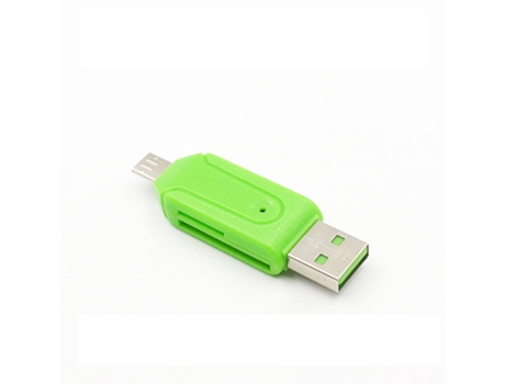 Lector de Tarjeta Micro SD SLOWMOOSE Verde