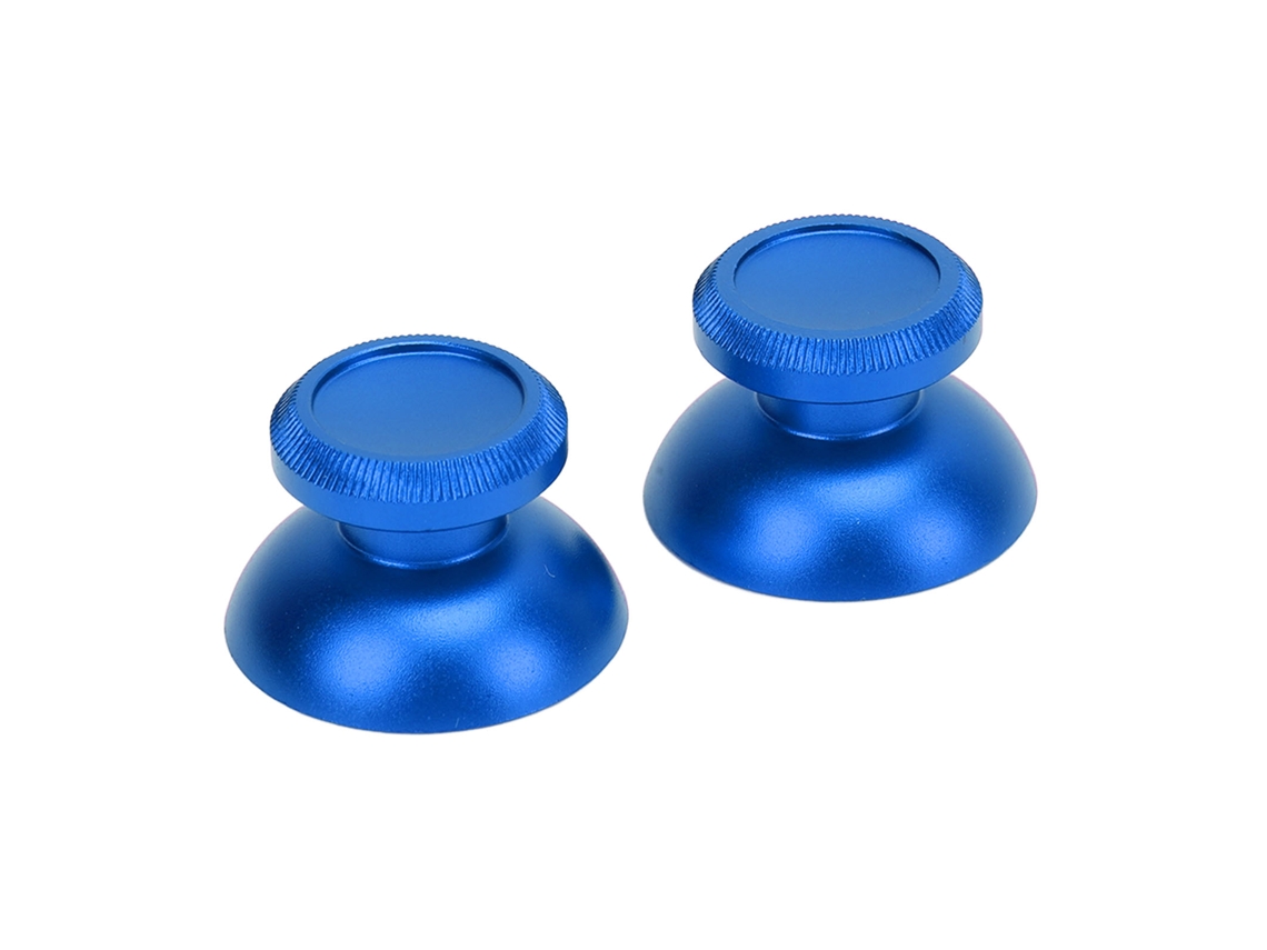 Yncm-2 Piezas De Capas De Botón De Pulgar De Aluminio Para Control Azul