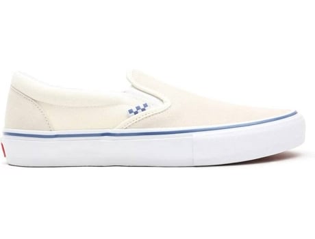 Zapatillas para Hombre VANS Slip-on Skate Blanco para Outdoor (EU 40 1 / 2)