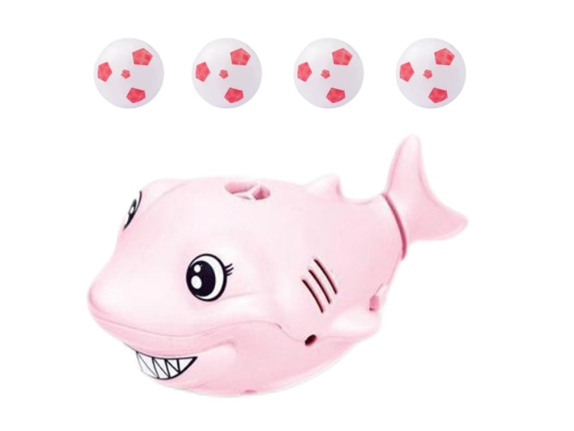 Ats-juguete De Pelota Flotante De Ventilador Tiburón Cartoons Para Niños Con Carga Usb Suspensión
