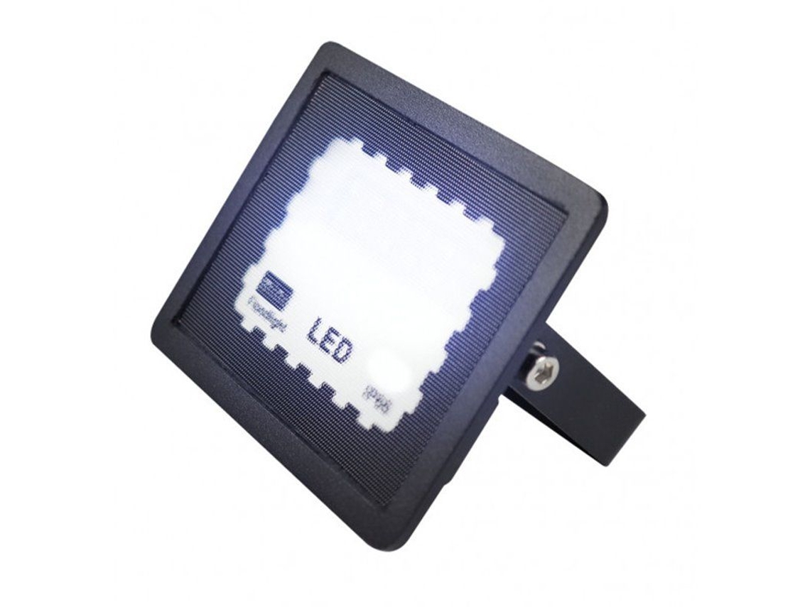Fab 147480109 proyector circonio 10w 6500k negro 1000lm 120º 10x8x2 3 cm ip66 fabrilamp