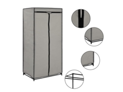 Armario 75x50x160 cm Gris DKD HOME DECOR