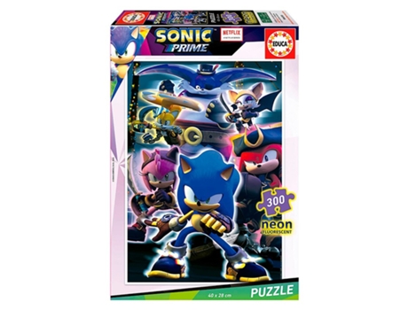 Puzzle EDUCA Sonic Neon (Edad Mínma Recomendada: 8 años)