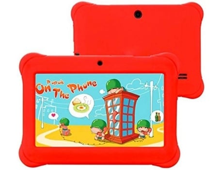 Tablet Infantil Q88 (7'' - 8 GB - 1 GB RAM - Wi-Fi - Rojo)