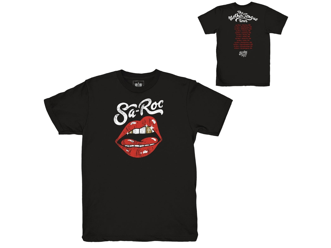 Sa-roc The Mother Tongue Tour T-shirt Rockinstone Unisex Adults Best Sellers Size:xxxl