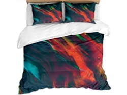 Juego Ropa Cama Piezas Funda Nórdica Microfibra Estampado Funda Almohada 200x200cm 200 X Cm 65