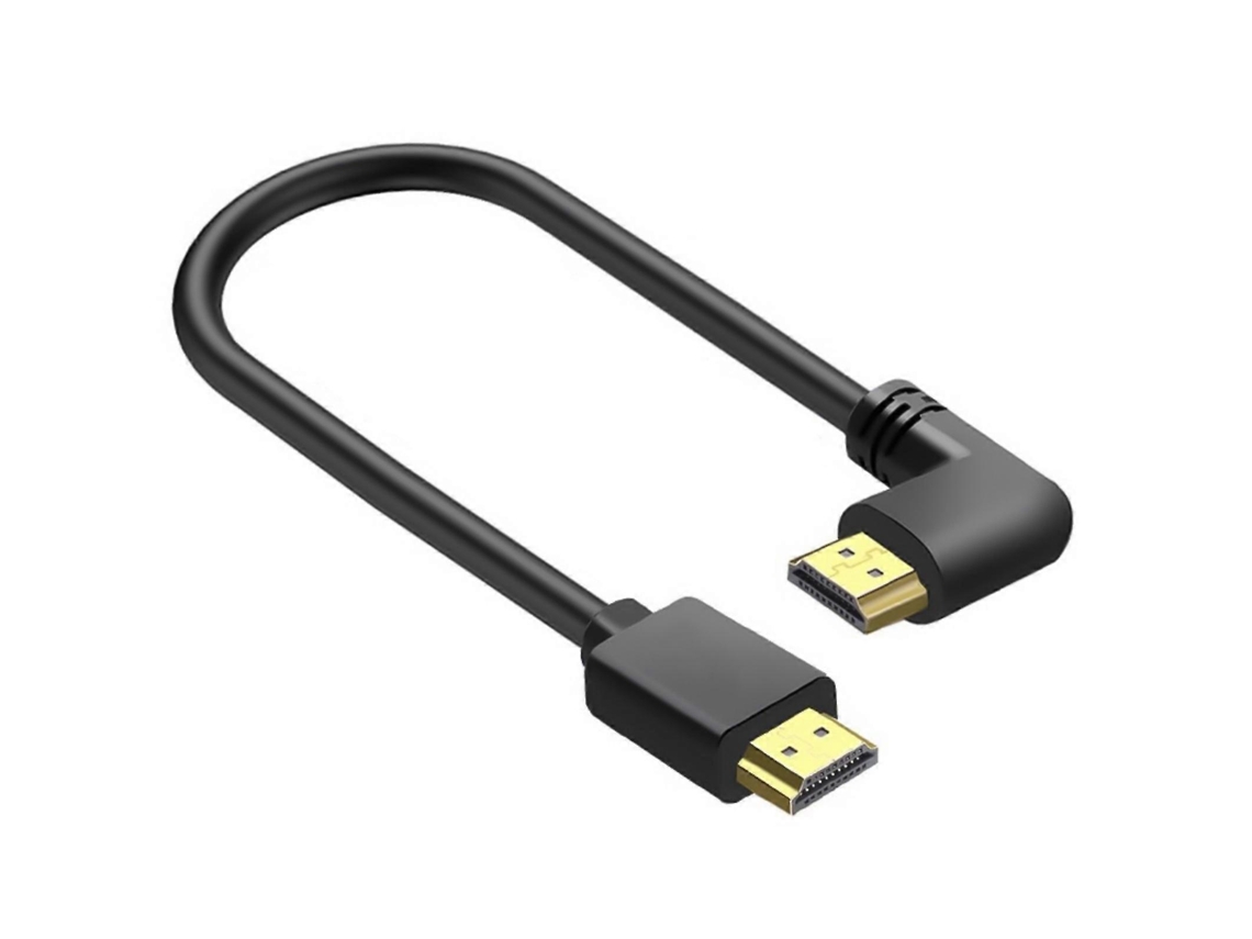 Cable HDMI 2.0 macho a macho de alta velocidad LALAMOLI con soporte de ángulo de 90 grados y resolución 4K 60Hz