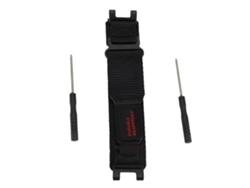 Correa de reloj de nailon (transpirable y ajustable con velcro)