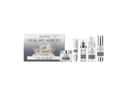 Kit facial antiedad que hidrata, reafirma e ilumina las líneas de expresión.