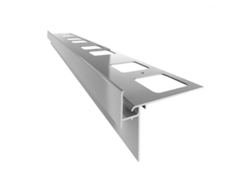 Perfil RENOPLAST de Alero de Aluminio K35 200cm Gris Acabado de Terrazas y Balcones Sistemas de Drenaje de Agua Perfil Angular