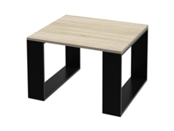 Mesa de Centro ML-DESIGN Marrón (65x65x40 cm)