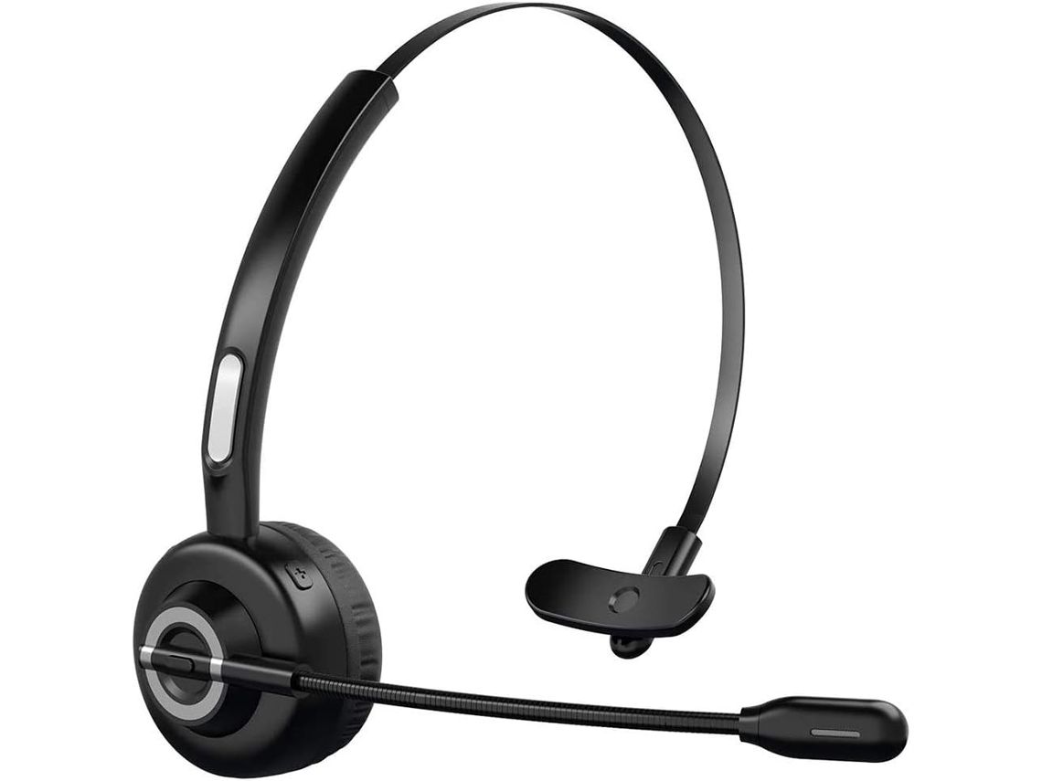 Auriculares Bluetooth Con Micrófono, Circumaurales, Con Cancelación De Ruido, Para Pc Y Teléfonos Móviles.