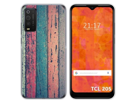 Carcasa TCL 205 TUMUNDOSMARTPHONE Dibujos Multicolor