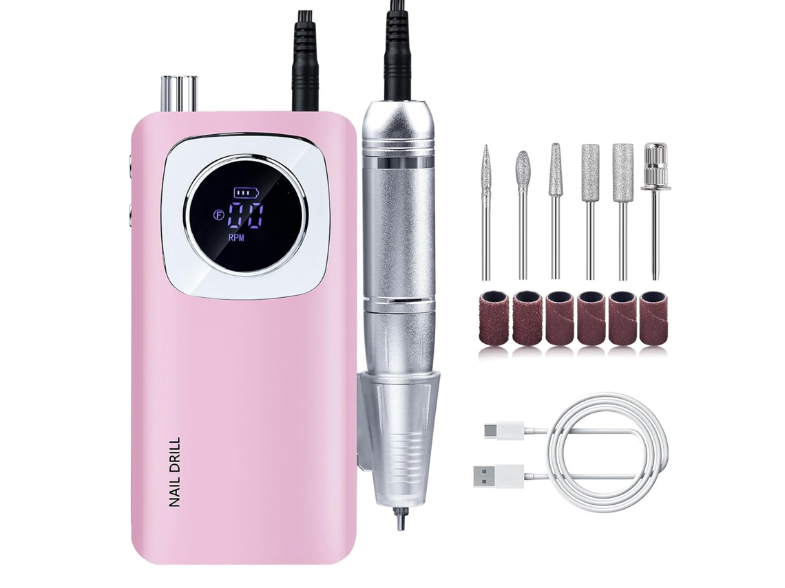 Kit de motor de 45.000 RPM, pulidor de uñas para uñas de gel acrílico, Tommy01