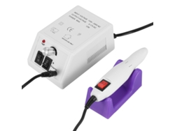 Máquina Eléctrica Para Limar Uñas, Kit Profesional De Brocas Para Manicura (blanco)