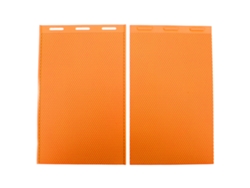 2 Láminas De Silicona Flexible Para Prensar Cera De Abejas, Base De Panal De 5,4 Mm, Equipo De Apicultura