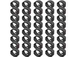 40 Uds. Almohadilla De Para Base Silla Deslizadores Suelo Protectores Almohadillas Para Pies Abrazaderas Tubo Fácil