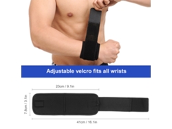 Danu2026-faja De Soporte Para Muñeca Ajustable Estabilizador Protector Para Dolor Alivio Gimnasio Oficina Izquierda Y Derecha