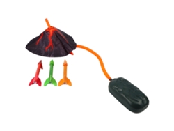 Juguete Lanzador De Dinosaurios Para Niños Con Sistema De Presión De Aire Para Jugar Al Aire Libre.
