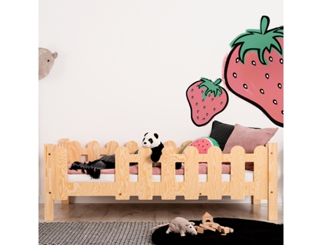 Cama entrada izquierda 90X190 con somier Anna Bois PETITS-MEUBLES