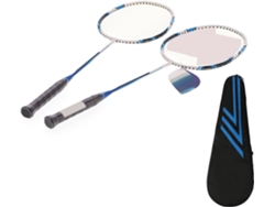 Raquetas De Bádminton En Fibra De Carbono Légères Y Durables, Conjunto 2 Joueurs Para Adultos