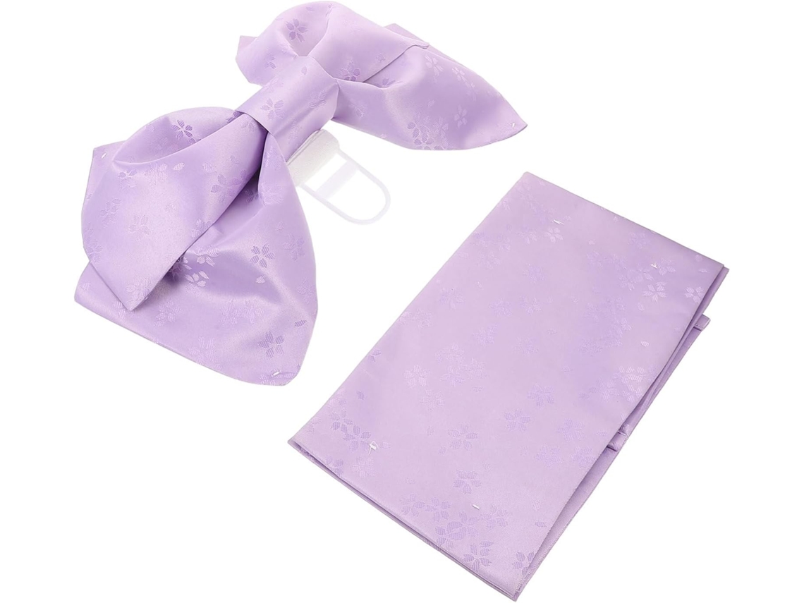 Cinturón Floral Para Kimono Japonés, Nudo Preanudado, Cinturón Yukata Con Estampado Floral Para Mujer