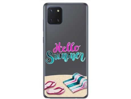 Carcasa Samsung Galaxy Note 10 Lite TUMUNDOSMARTPHONE Dibujos Transparente Multicolor