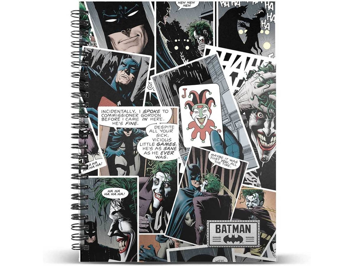 Cuaderno JOKER Comic (A5 - Pautado)
