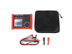 Tester De Resistencia Digital Ohmímetro Con Funda De Silicona Y Soporte Ajustable