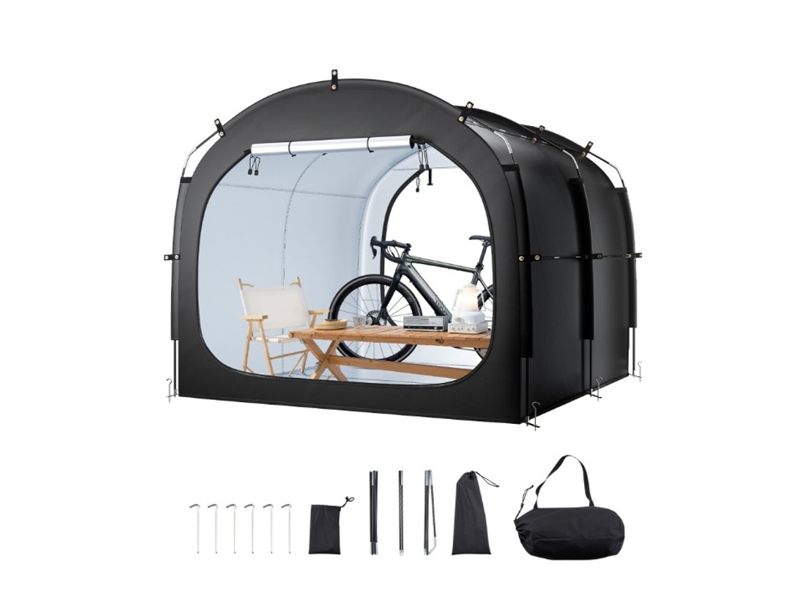 Tienda de Bicicletas, Garaje o Trastero 224x247x198 Cm en Oxford Impermeable Tekmaquinas